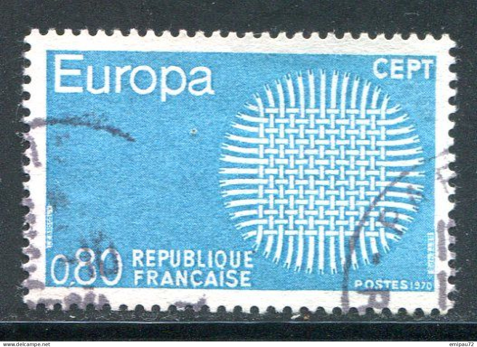 FRANCE- Y&T N°1638- Oblitéré - 1970