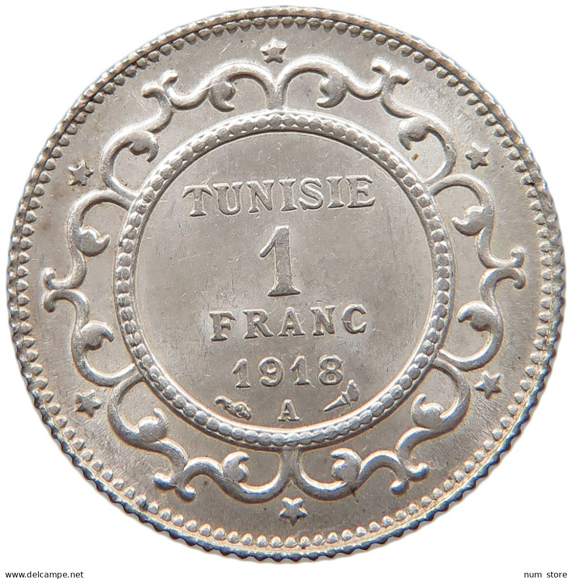 TUNISIA FRANC 1918  #c064 0521 - Tunisie