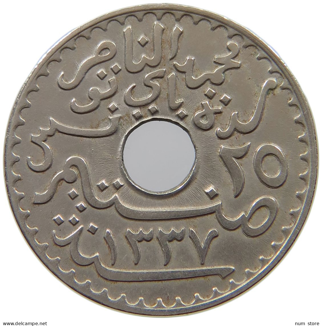 TUNISIA 25 CENTIMES 1919  #a089 0501 - Tunisie