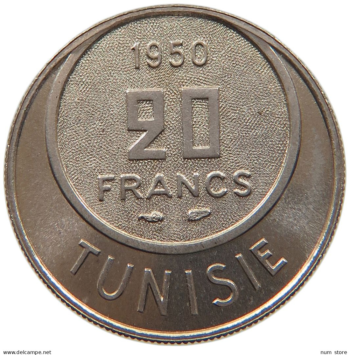 TUNISIA 20 FRANCS 1950 ESSAI #t084 0029 - Tunisie