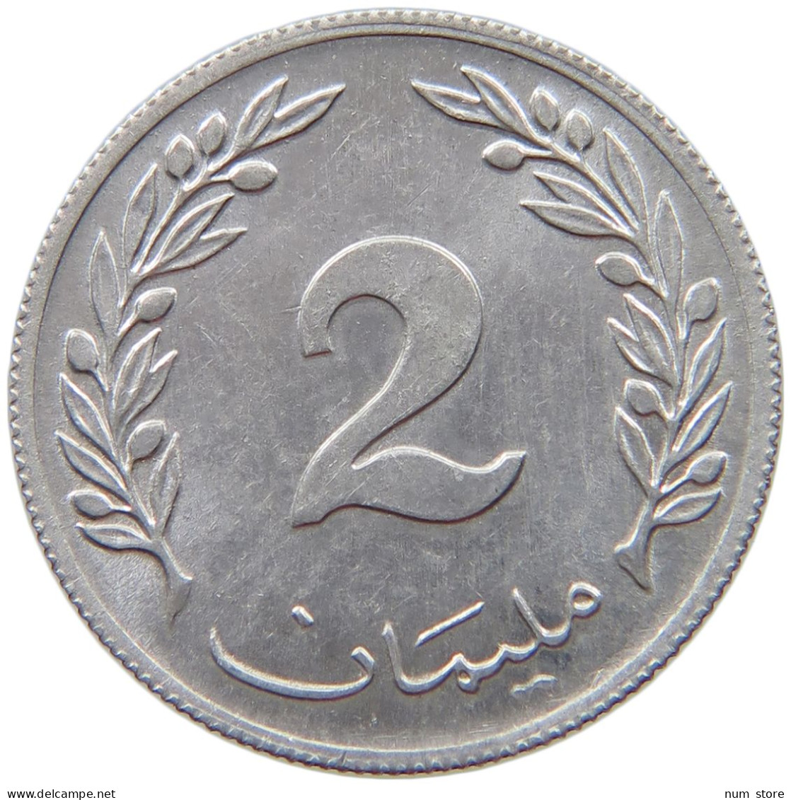 TUNISIA 2 MILLIEMES 1960  #s069 0411 - Tunisie