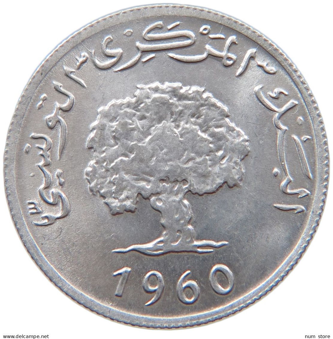 TUNISIA 2 MILLIEMES 1960  #s018 0103 - Tunisie