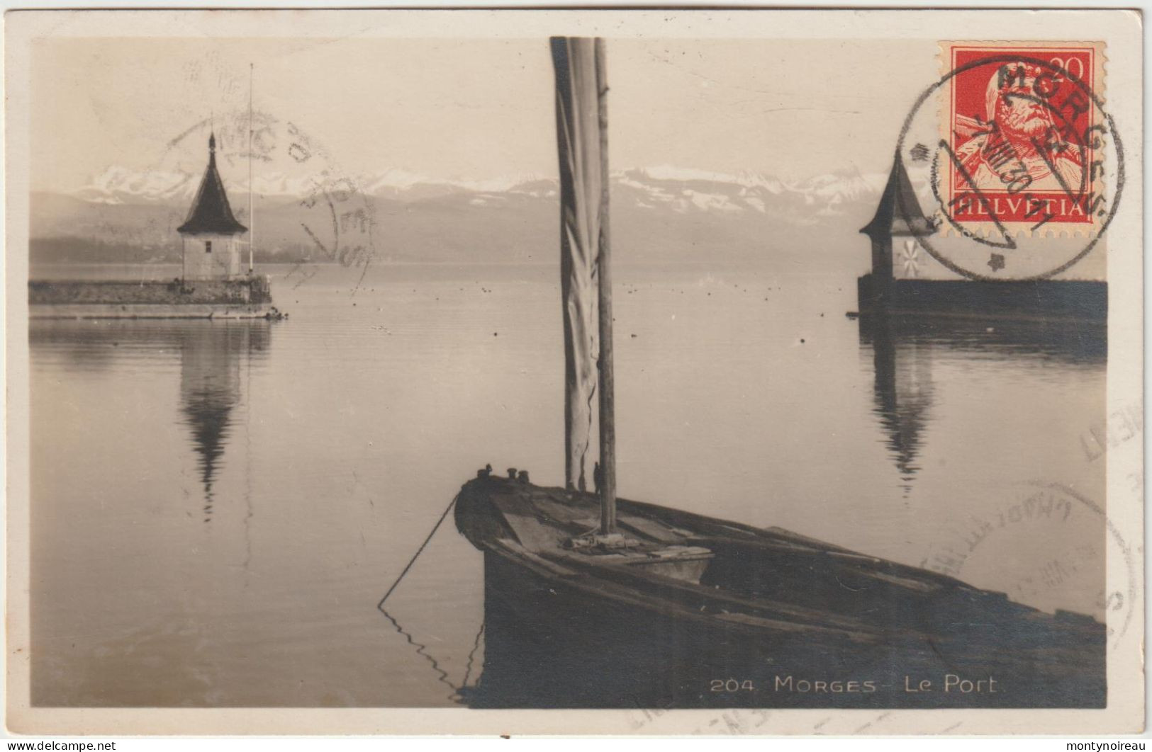 Suisse :  Morges , Le  Port - Port