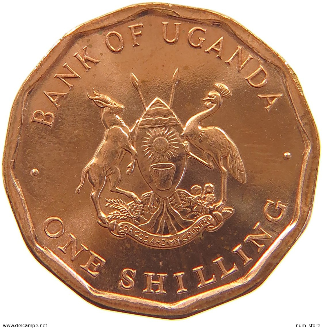 UGANDA SHILLING 1987  #c040 0275 - Ouganda