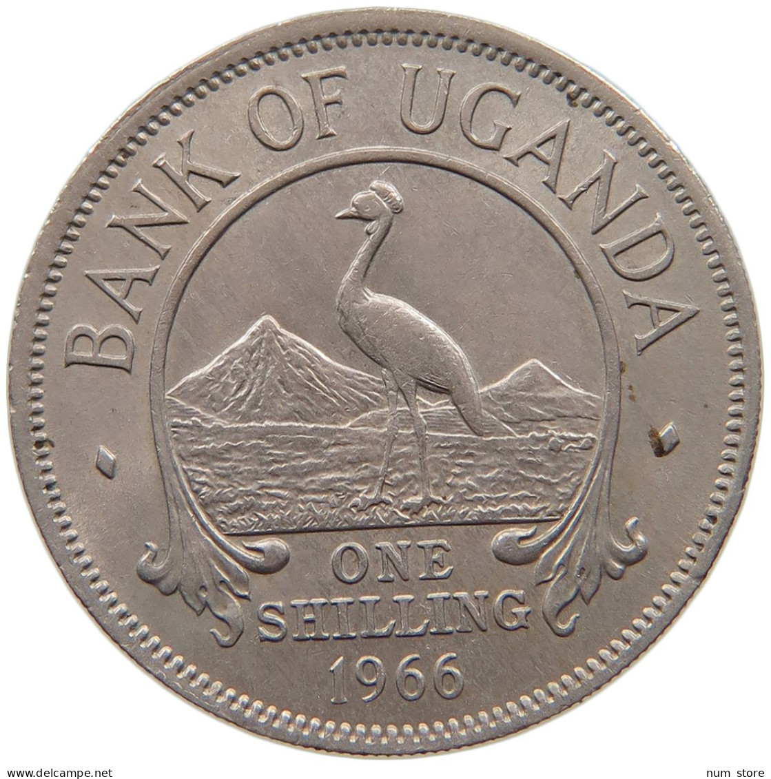 UGANDA SHILLING 1966  #c015 0015 - Oeganda