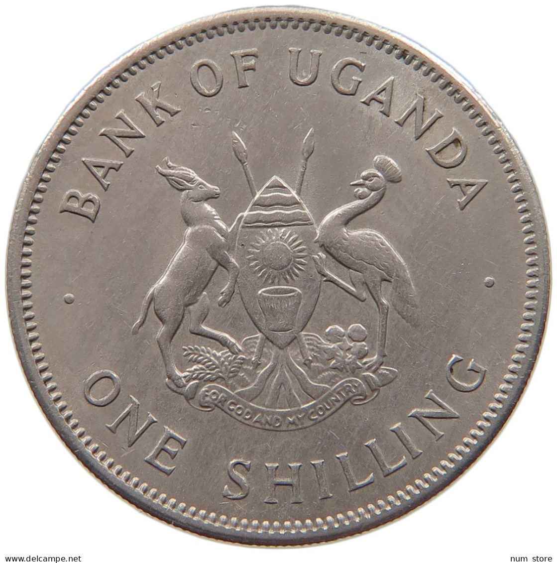 UGANDA SHILLING 1966  #c015 0015 - Oeganda