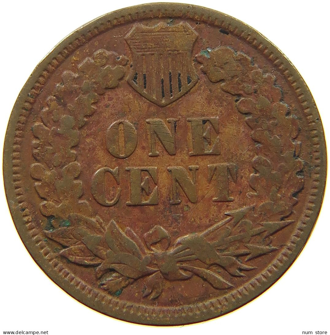 UNITED STATES OF AMERICA CENT 1886 INDIAN HEAD #a094 0303 - 1859-1909: Indian Head