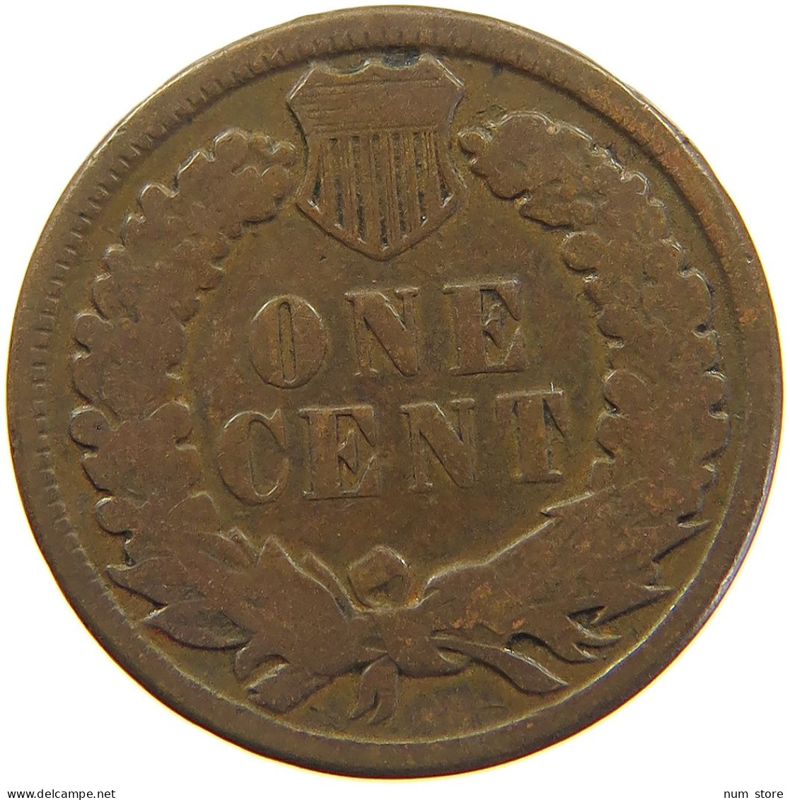 UNITED STATES OF AMERICA CENT 1884 INDIAN HEAD #c083 0661 - 1859-1909: Indian Head