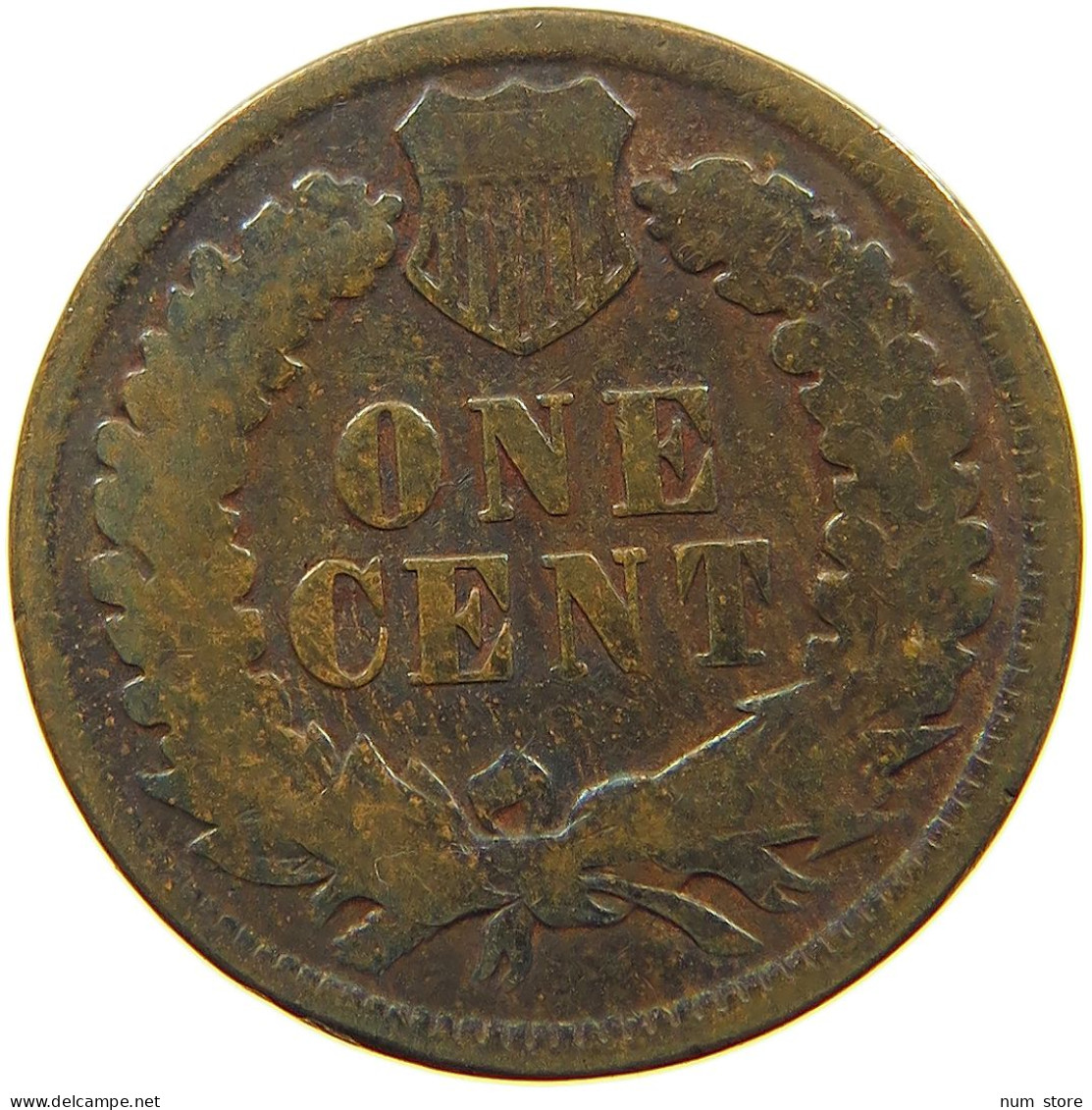 UNITED STATES OF AMERICA CENT 1883 INDIAN HEAD #a094 0305 - 1859-1909: Indian Head