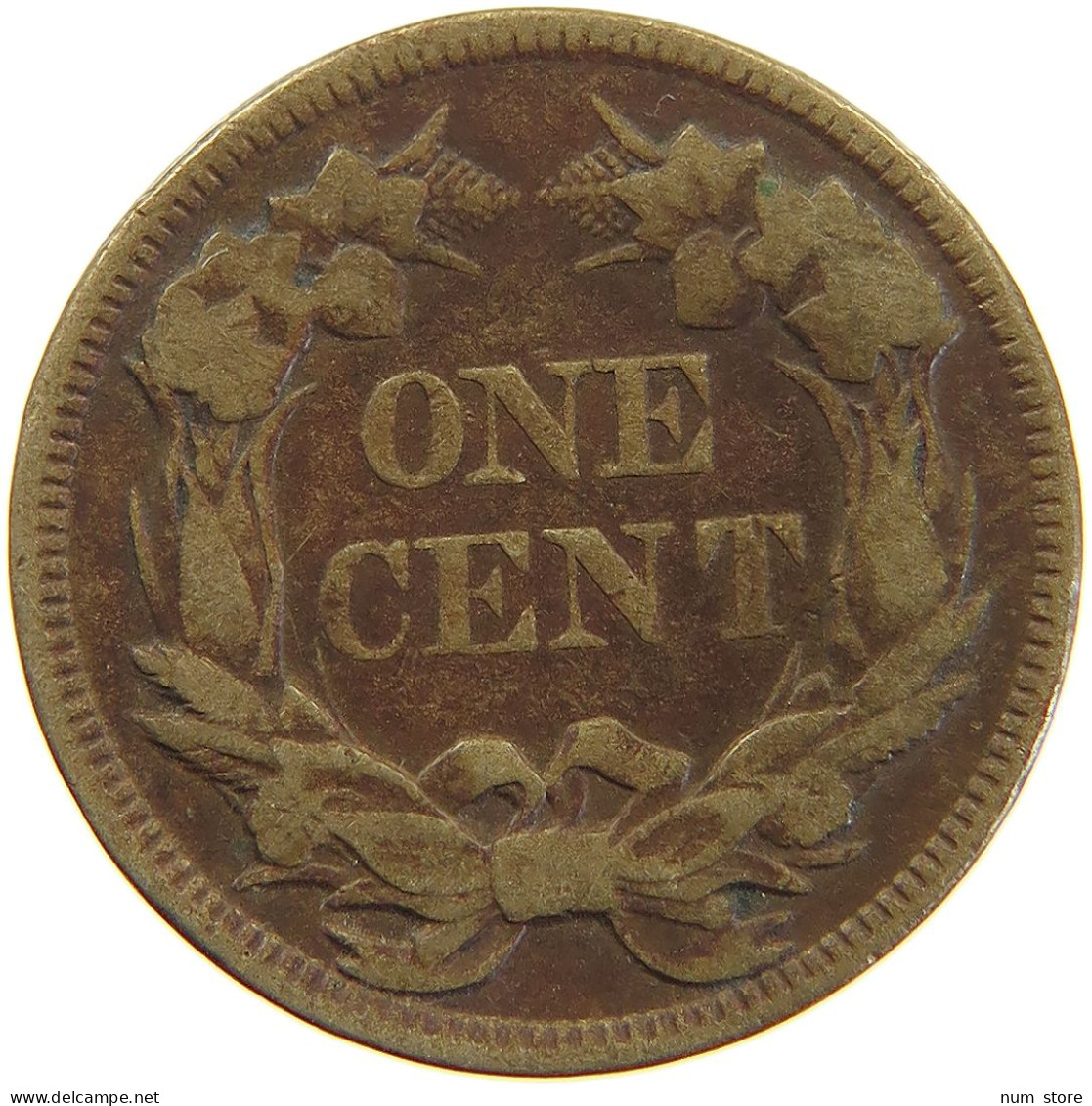 UNITED STATES OF AMERICA CENT 1858 FLYING EAGLE #c056 0069 - 1856-1858: Flying Eagle