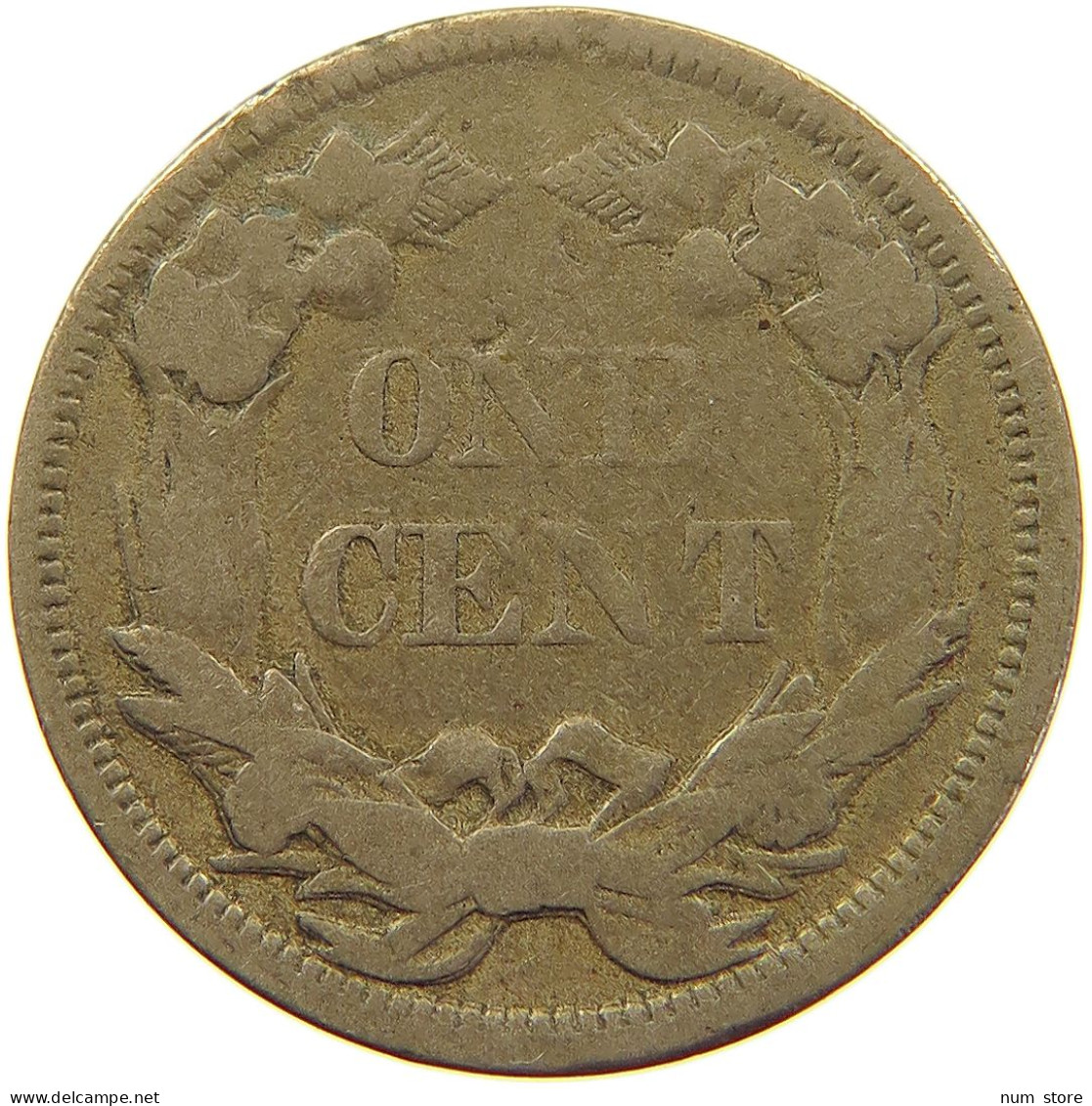 UNITED STATES OF AMERICA CENT 1858 FLYING EAGLE #c062 0233 - 1856-1858: Flying Eagle (Aigle Volant)