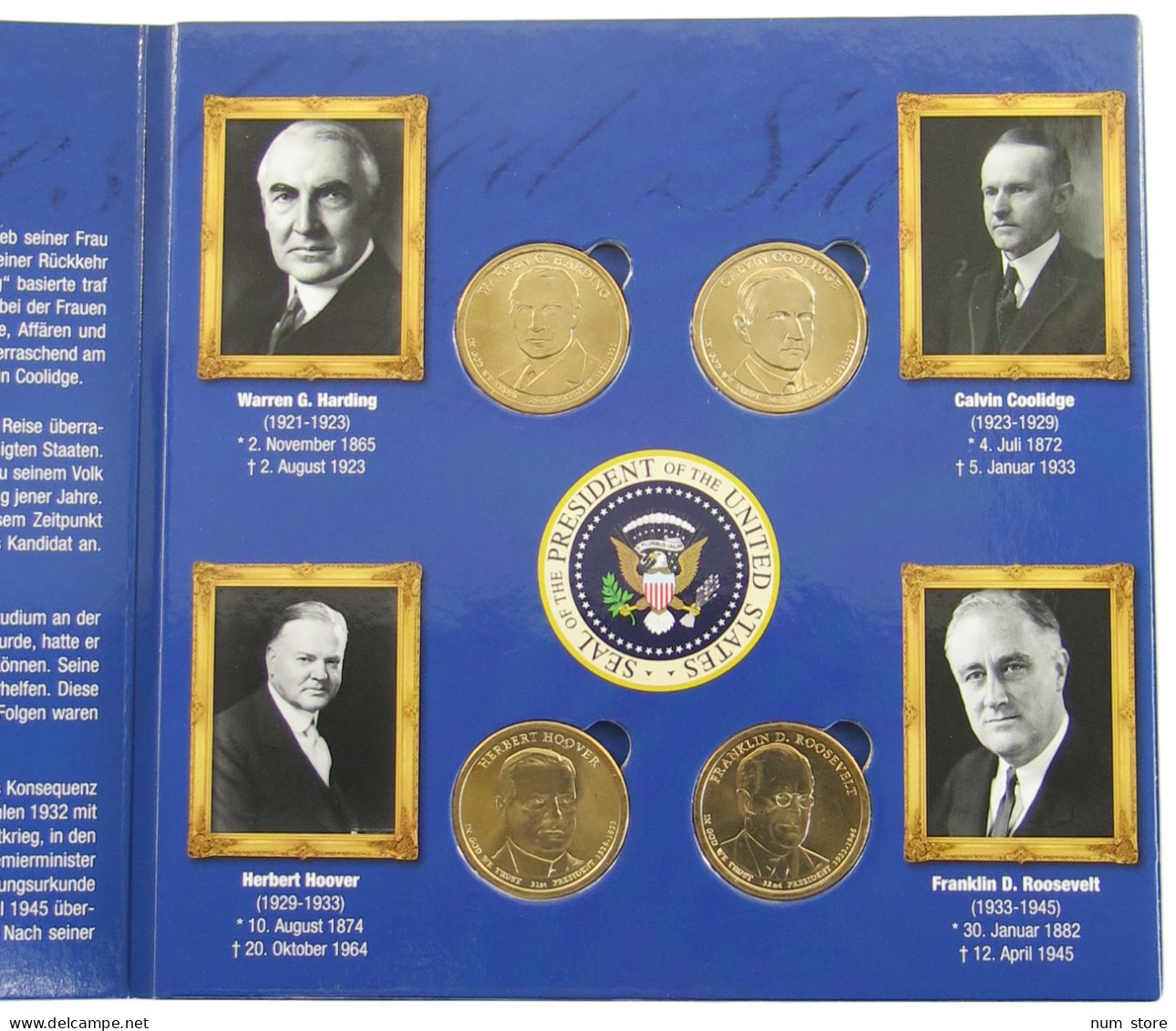 UNITED STATES OF AMERICA 4X DOLLAR 2014  #bs15 0011 - Autres & Non Classés