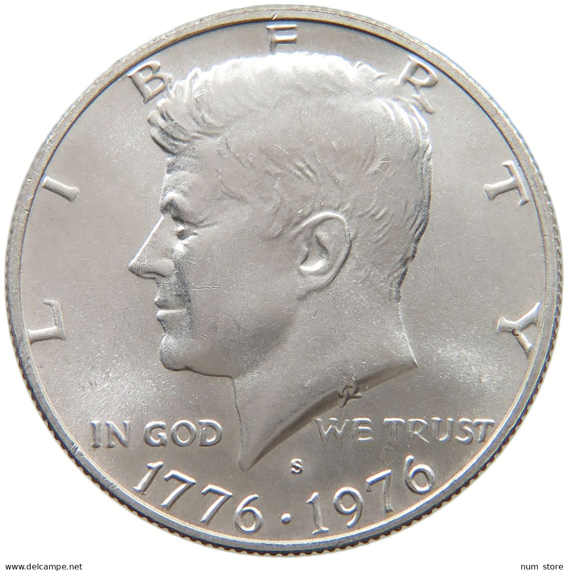 UNITED STATES OF AMERICA 1/2 DOLLAR 1976 S KENNEDY #s058 0445 - 1964-…: Kennedy