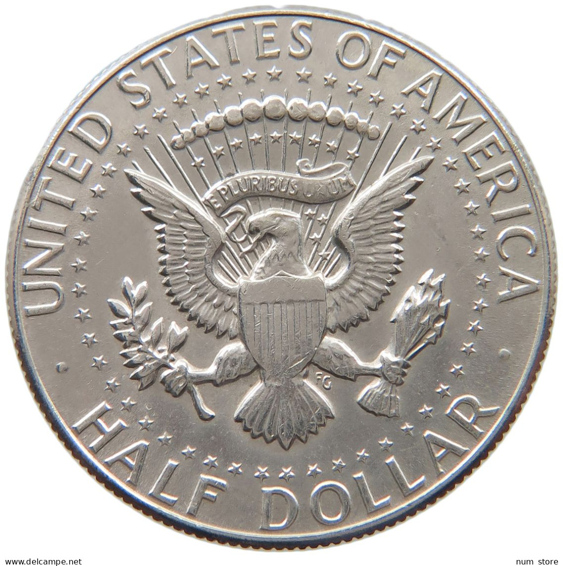 UNITED STATES OF AMERICA 1/2 DOLLAR 1969 D KENNEDY #c081 0609 - 1964-…: Kennedy