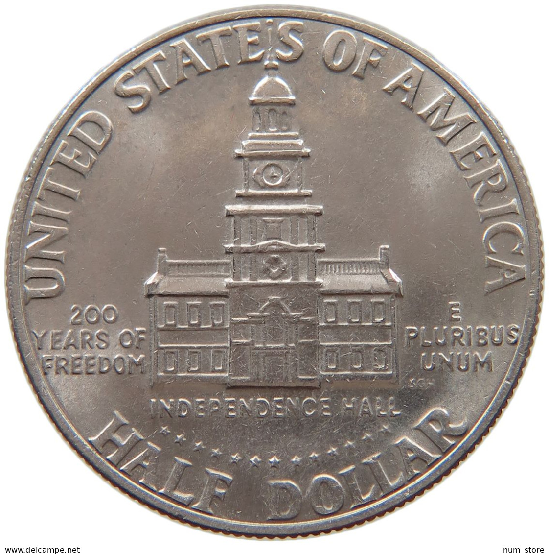 UNITED STATES OF AMERICA 1/2 DOLLAR 1976 KENNEDY #c047 0343 - 1964-…: Kennedy