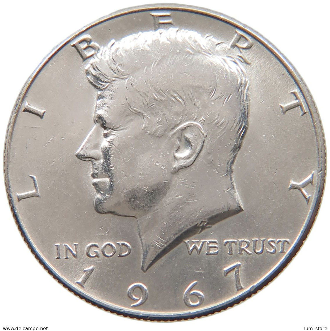 UNITED STATES OF AMERICA 1/2 DOLLAR 1967 KENNEDY #c081 0615 - 1964-…: Kennedy