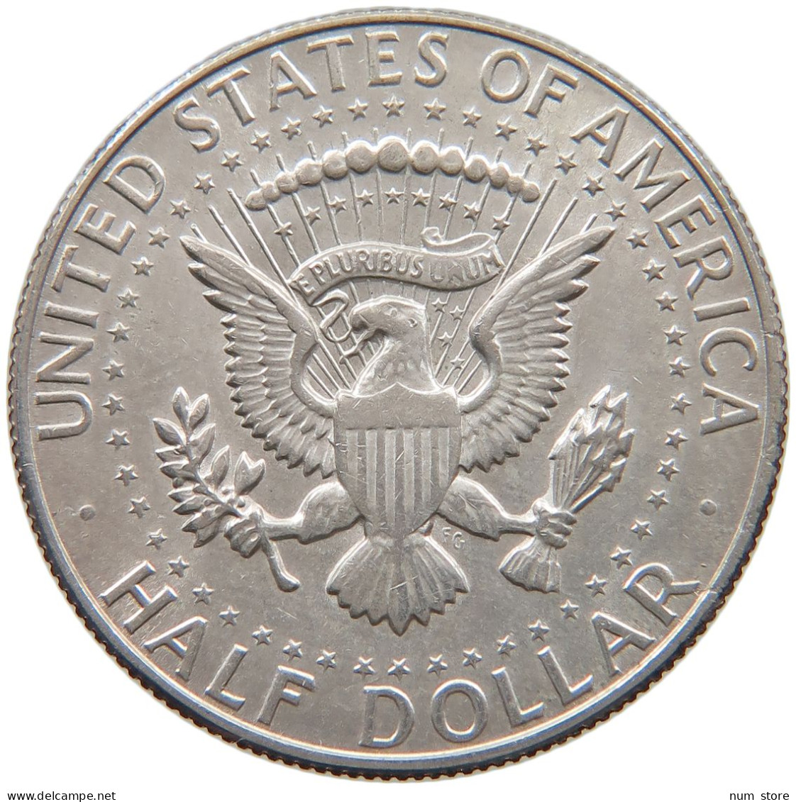 UNITED STATES OF AMERICA 1/2 DOLLAR 1968 D KENNEDY #a073 0643 - 1964-…: Kennedy