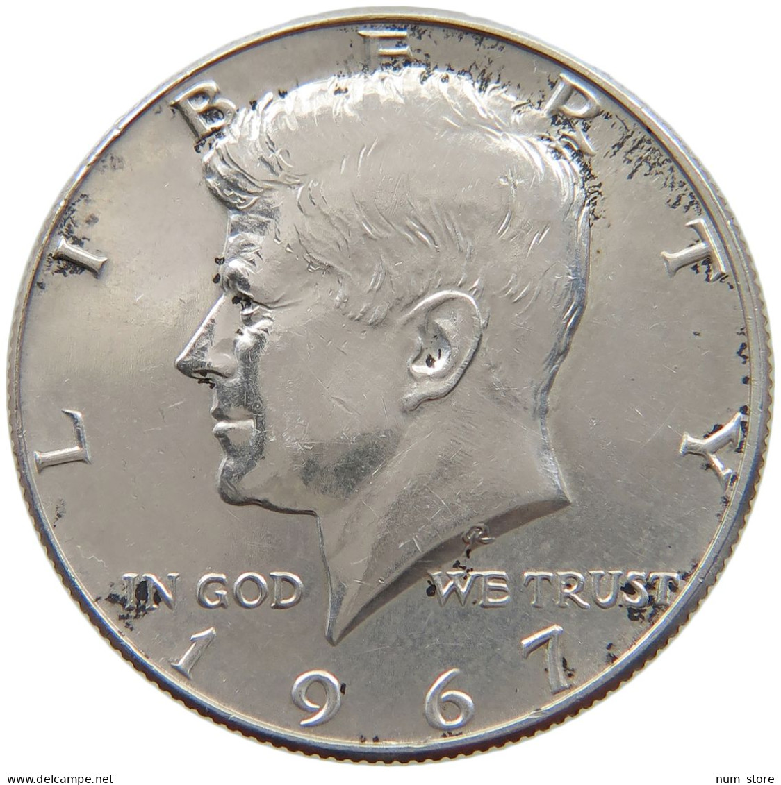 UNITED STATES OF AMERICA 1/2 DOLLAR 1967 KENNEDY #a082 0081 - 1964-…: Kennedy