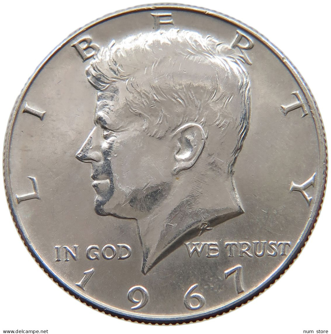 UNITED STATES OF AMERICA 1/2 DOLLAR 1967 KENNEDY #a090 0637 - 1964-…: Kennedy