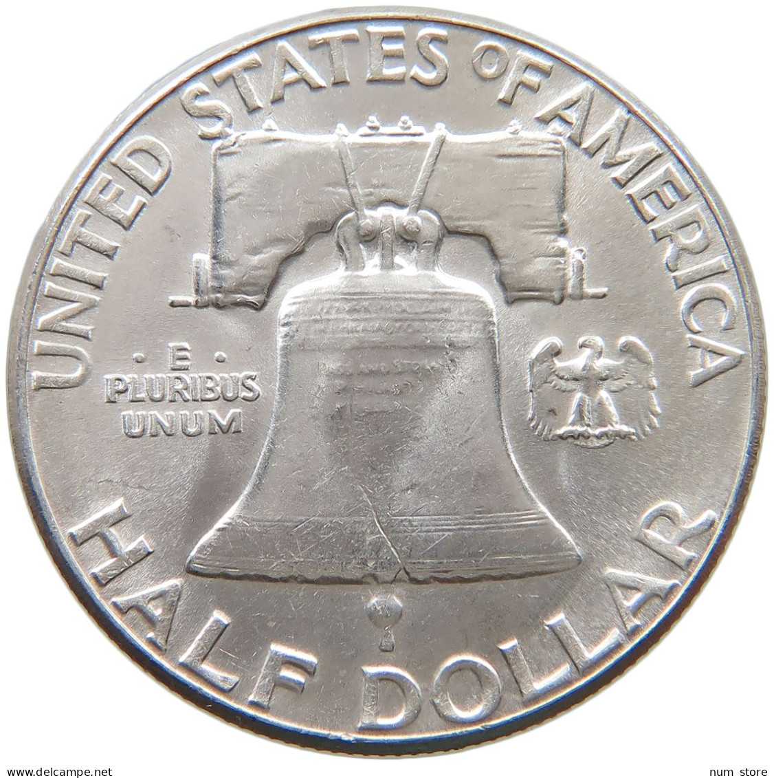 UNITED STATES OF AMERICA 1/2 DOLLAR 1963 Franklin #s058 0457 - 1948-1963: Franklin