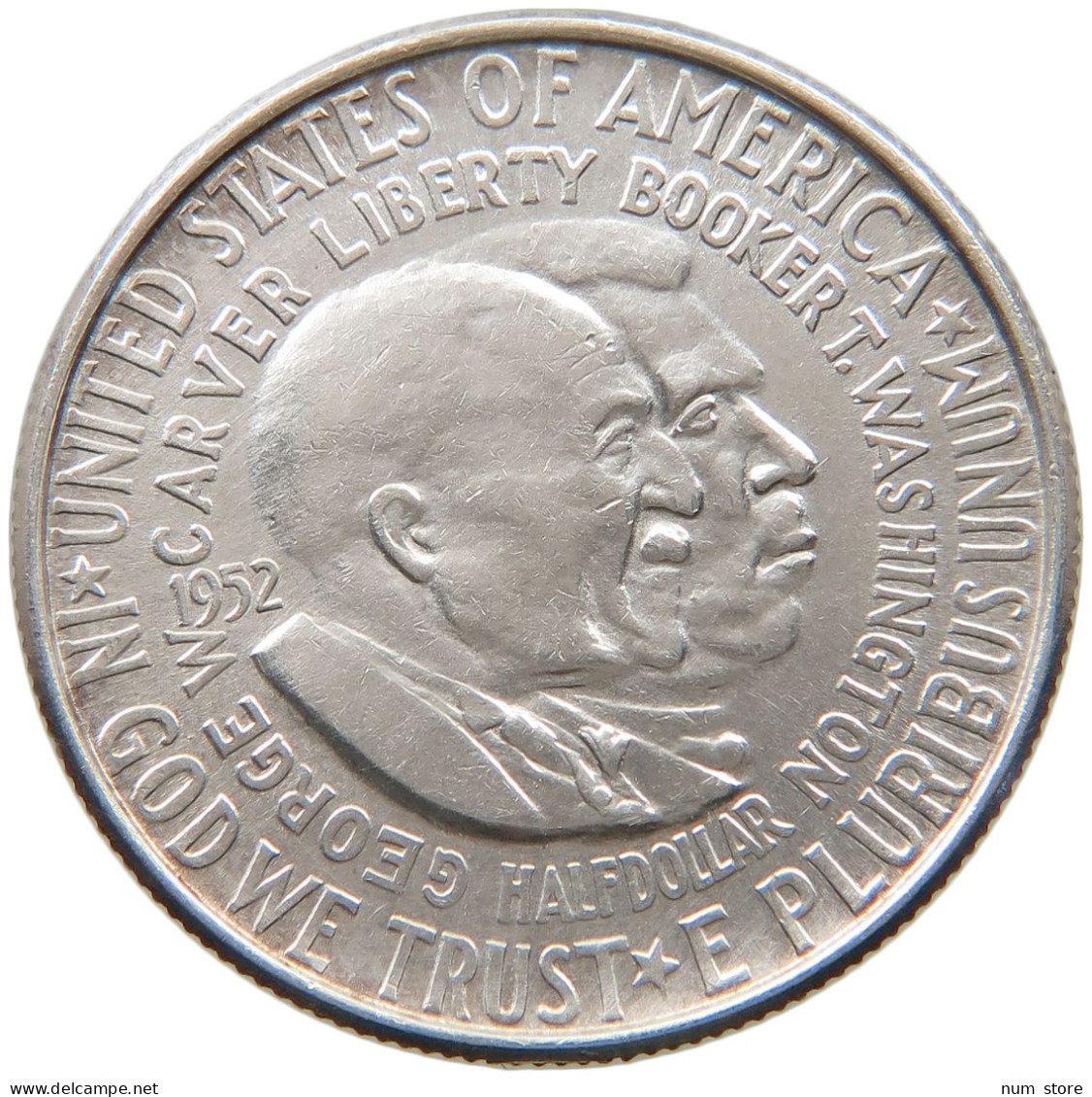 UNITED STATES OF AMERICA 1/2 DOLLAR 1952 CARVER #a020 0317 - Zonder Classificatie