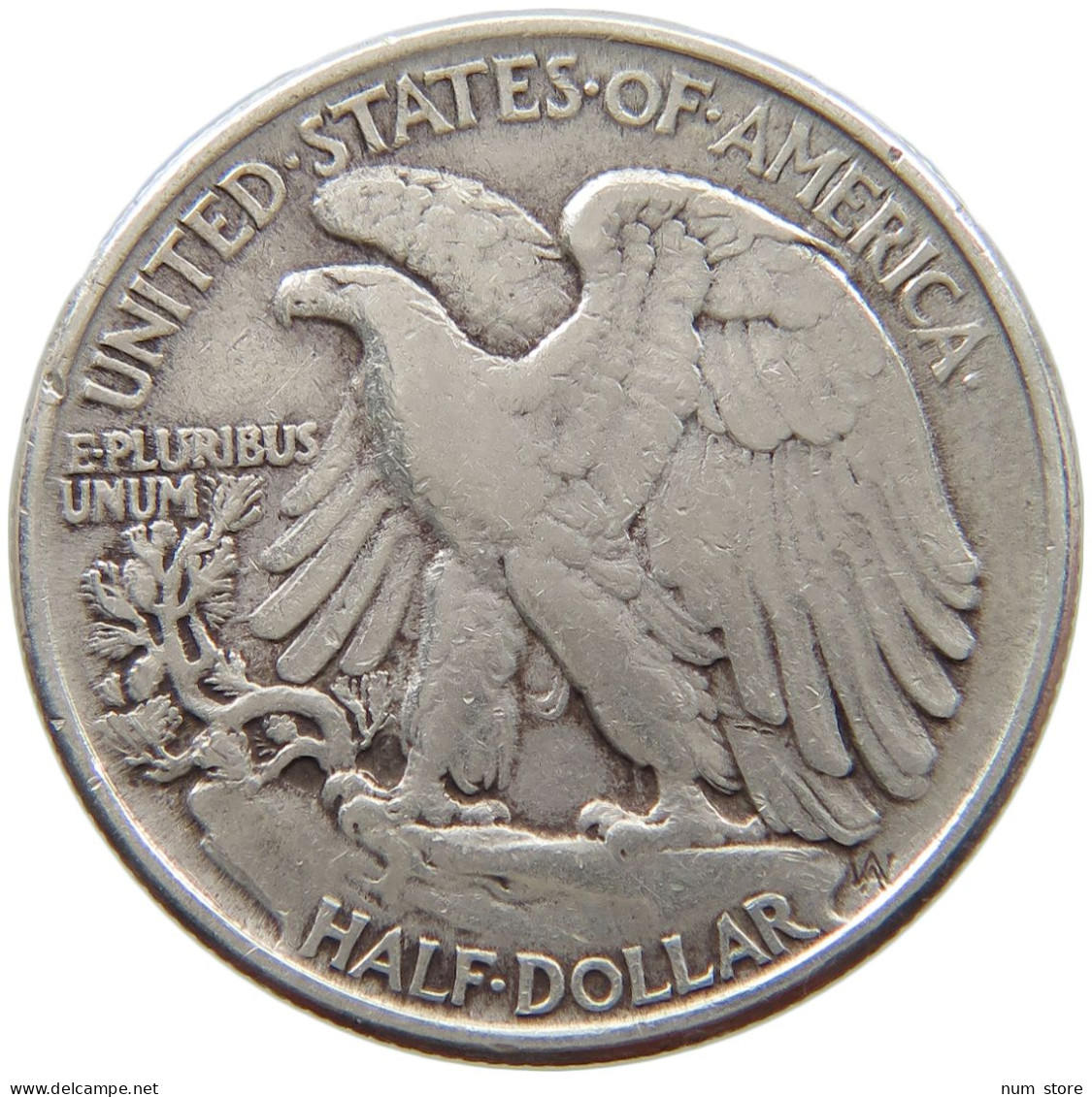 UNITED STATES OF AMERICA 1/2 DOLLAR 1944 LIBERTY WALKING #a068 0629 - 1916-1947: Liberty Walking