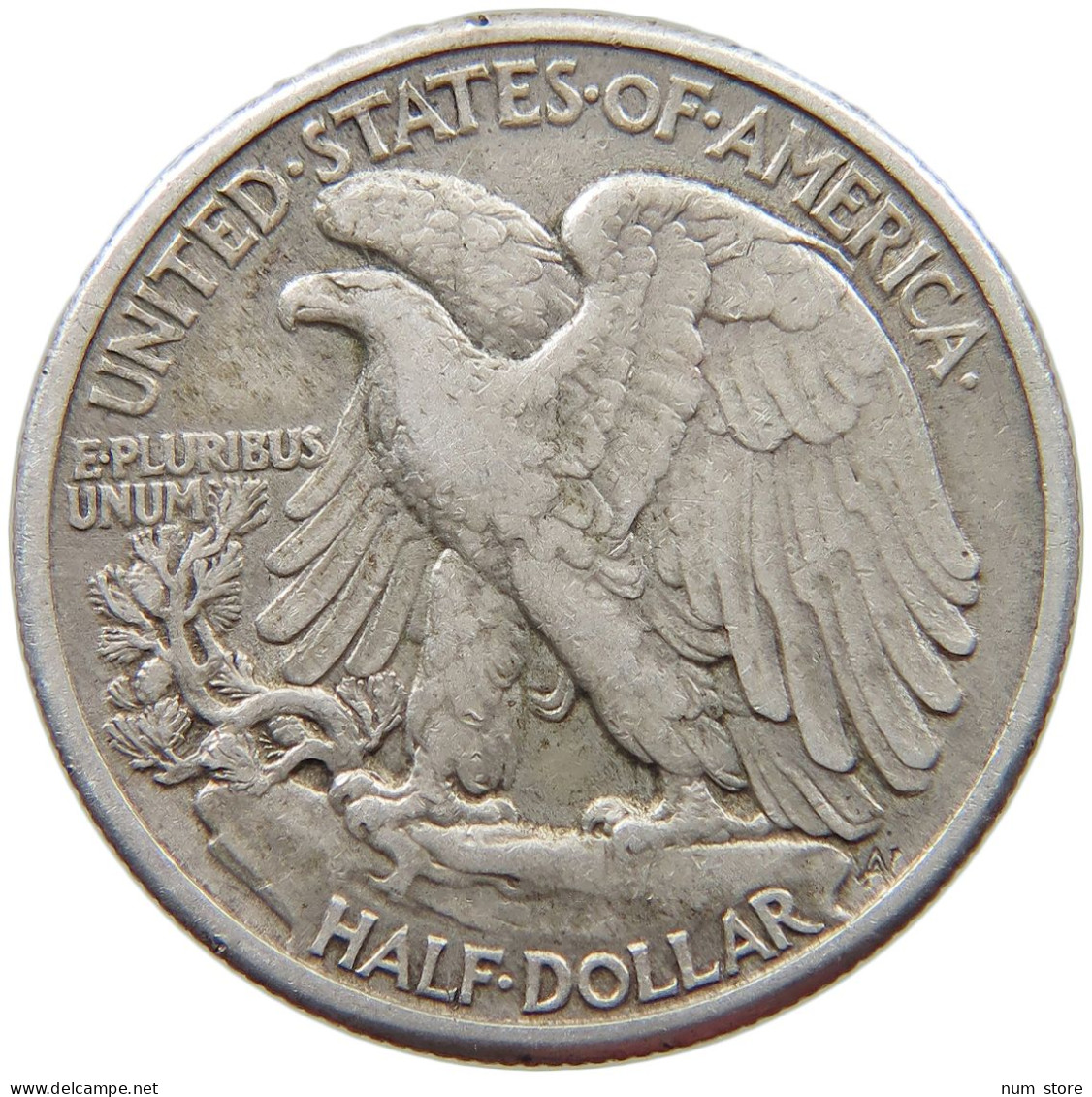 UNITED STATES OF AMERICA 1/2 DOLLAR 1942 LIBERTY WALKING #s074 0377 - 1916-1947: Liberty Walking (Libertà Che Cammina)