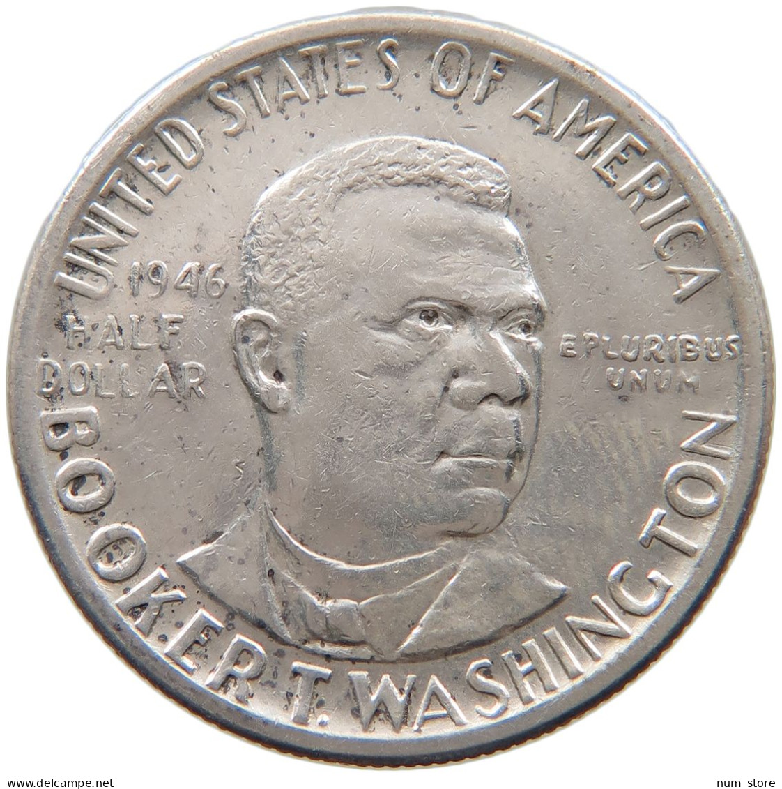 UNITED STATES OF AMERICA 1/2 DOLLAR 1946 BOOKER T WASHINGTON #c024 0013 - Unclassified