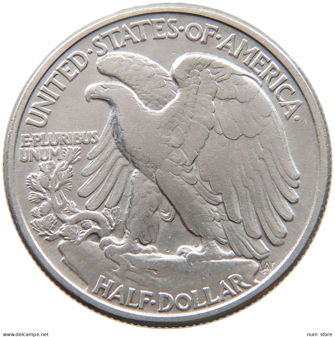 UNITED STATES OF AMERICA 1/2 DOLLAR 1943 LIBERTY WALKING #s058 0395 - 1916-1947: Liberty Walking (Liberté Marchant)