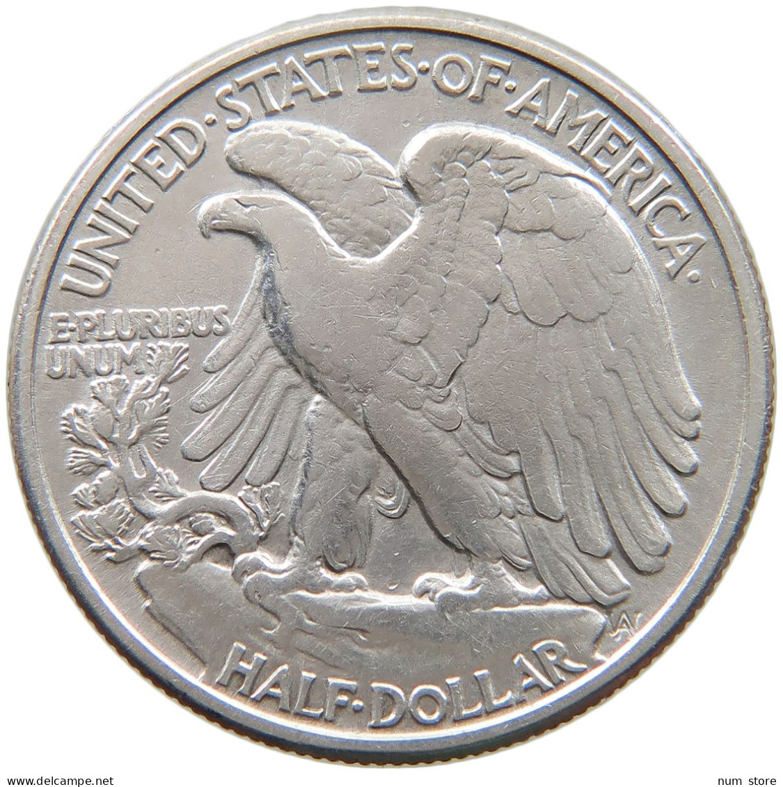 UNITED STATES OF AMERICA 1/2 DOLLAR 1943 LIBERTY WALKING #s058 0395 - 1916-1947: Liberty Walking (Libertà Che Cammina)