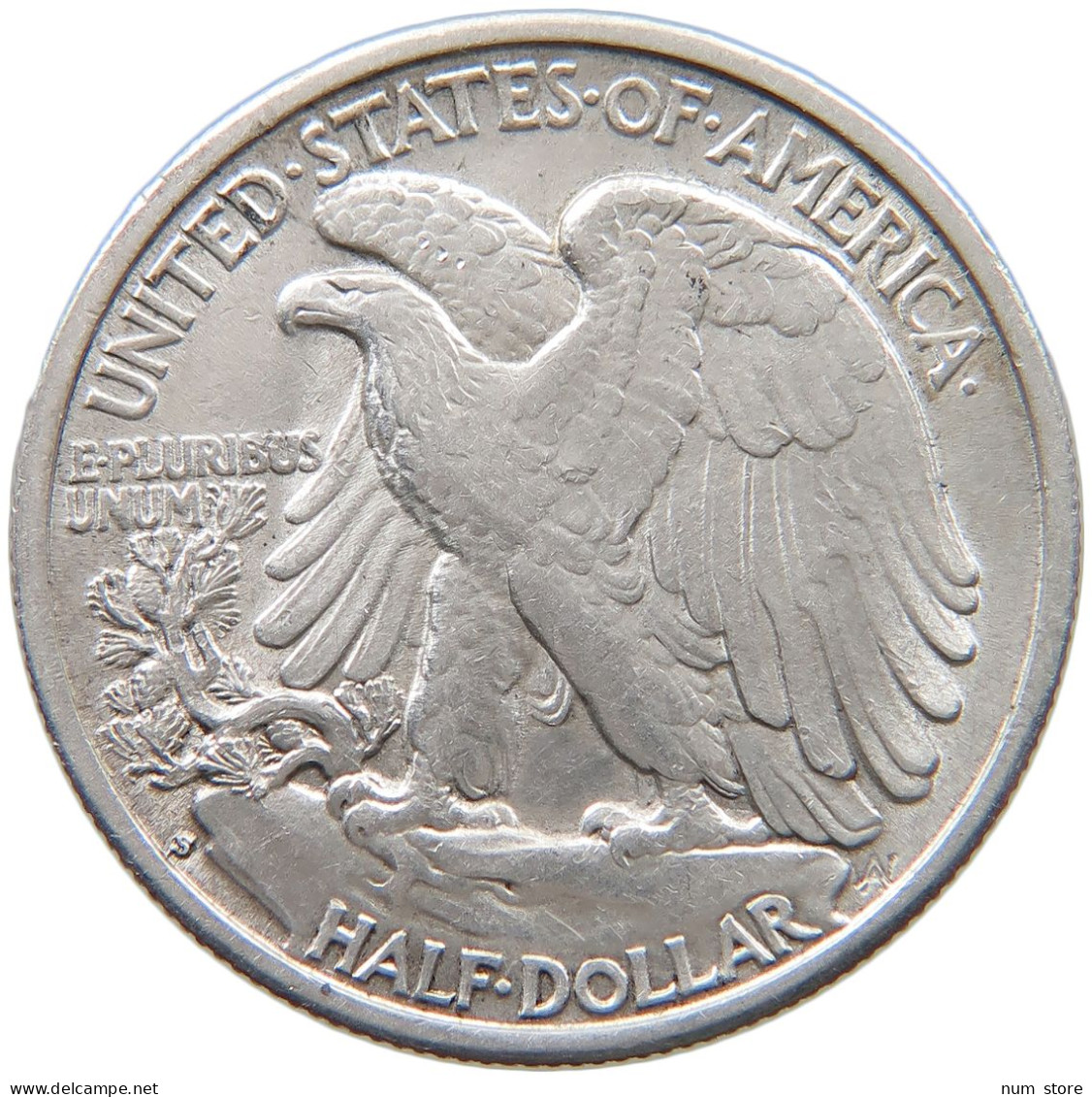 UNITED STATES OF AMERICA 1/2 DOLLAR 1941 S LIBERTY WALKING #s058 0421 - 1916-1947: Liberty Walking