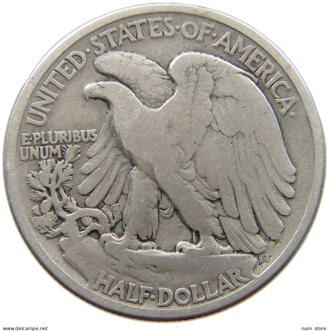 UNITED STATES OF AMERICA 1/2 DOLLAR 1918 LIBERTY WALKING #a082 0061 - 1916-1947: Liberty Walking (Liberté Marchant)