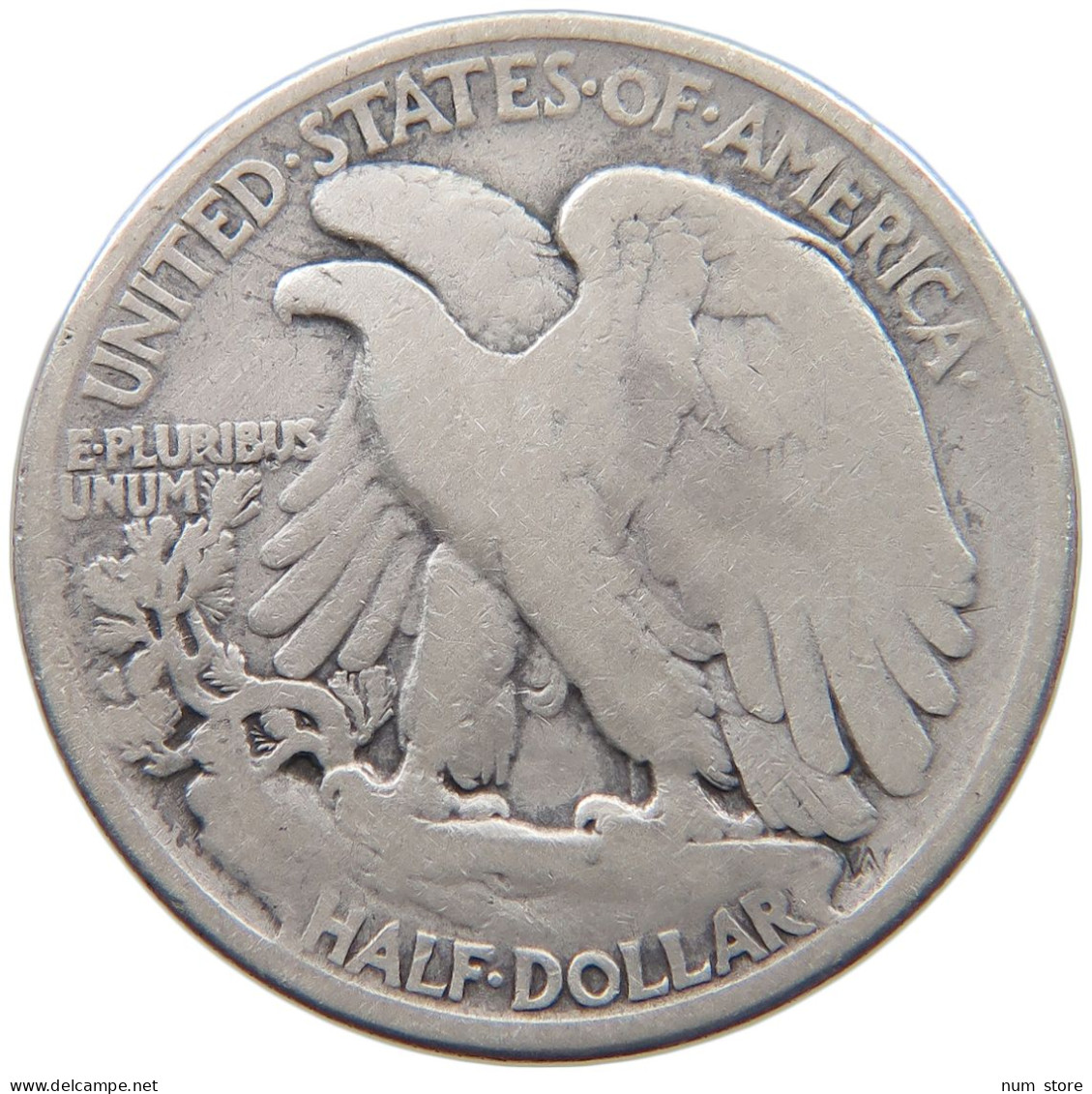 UNITED STATES OF AMERICA 1/2 DOLLAR 1918 LIBERTY WALKING #c079 0755 - 1916-1947: Liberty Walking (Liberté Marchant)