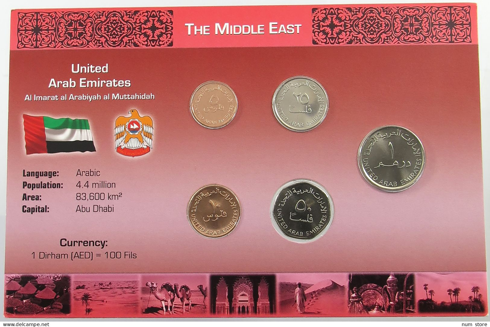 UNITED ARAB EMIRATES SET DIV.  #ns02 0065 - Ver. Arab. Emirate