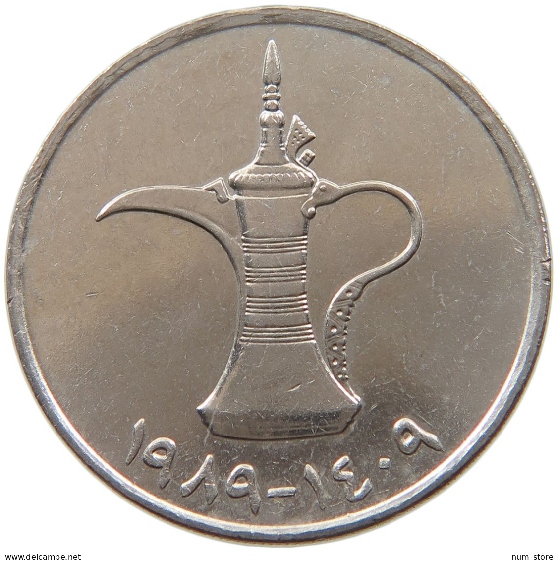 UNITED ARAB EMIRATES DIRHAM 1989  #a037 0105 - Emiratos Arabes