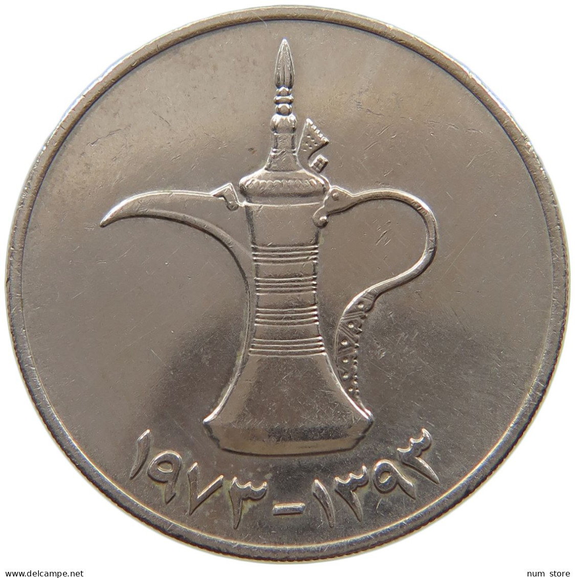 UNITED ARAB EMIRATES DIRHAM 1973  #a079 0119 - Emiratos Arabes