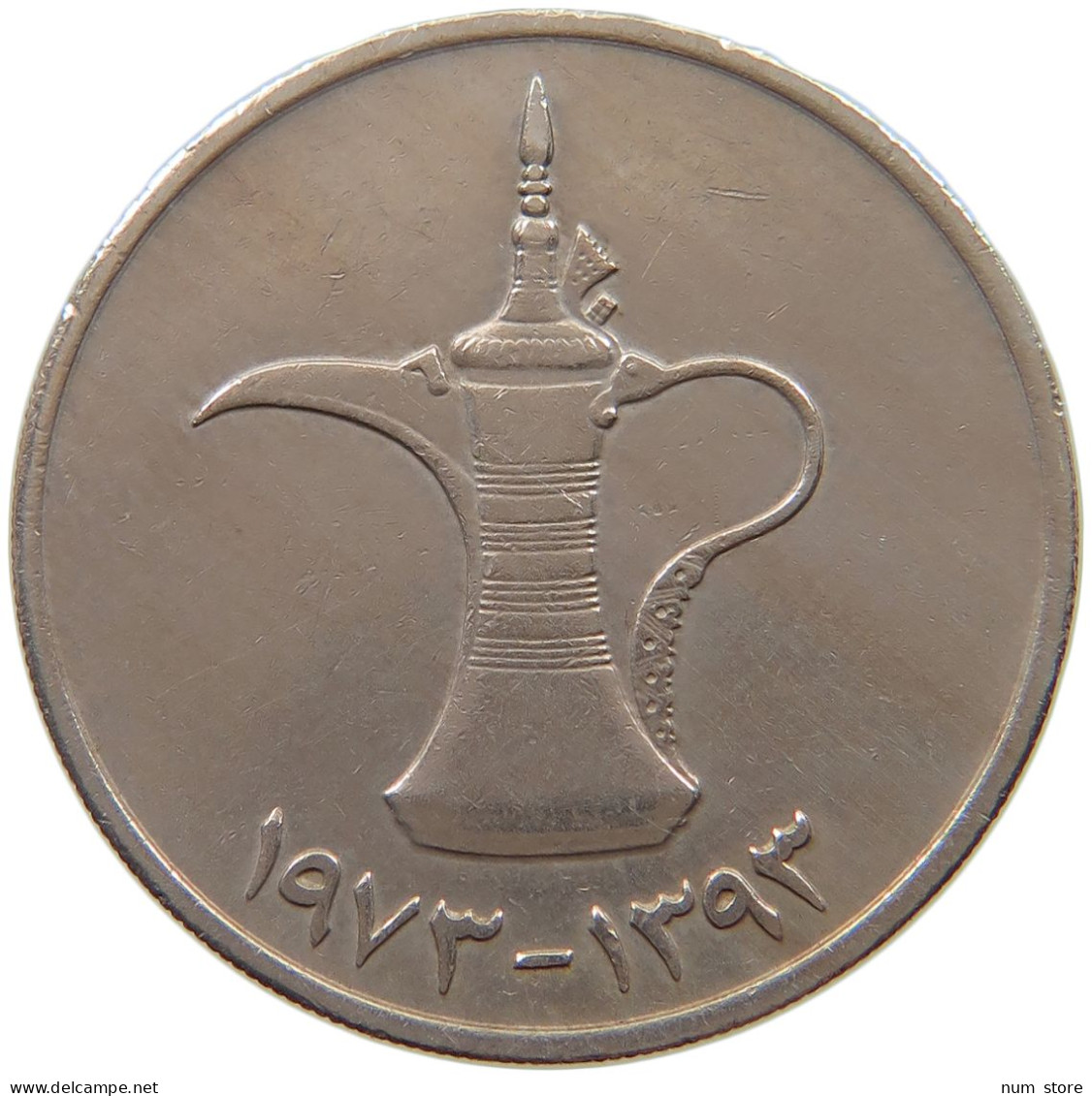 UNITED ARAB EMIRATES DIRHAM 1973  #a079 0129 - Emirati Arabi