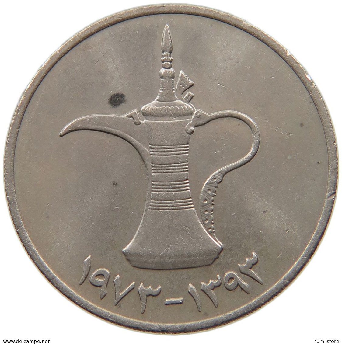 UNITED ARAB EMIRATES DIRHAM 1973  #a037 0097 - Emiratos Arabes