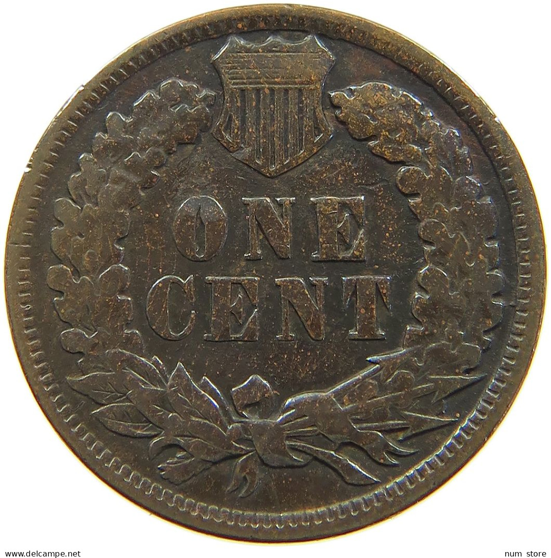 UNITED STATES OF AMERICA CENT 1901 INDIAN HEAD #a063 0243 - 1859-1909: Indian Head