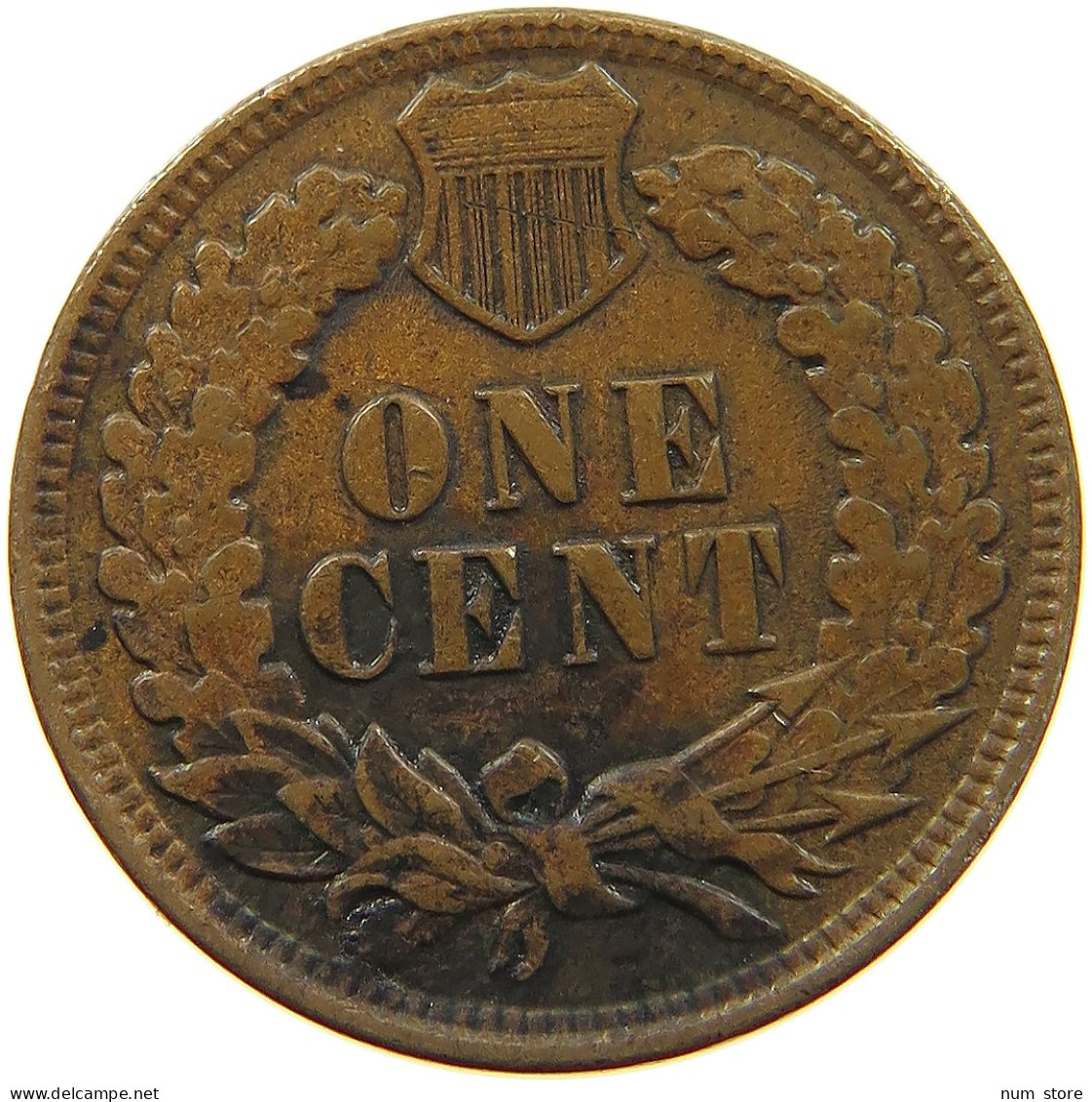 UNITED STATES OF AMERICA CENT 1901 INDIAN HEAD #a013 0341 - 1859-1909: Indian Head