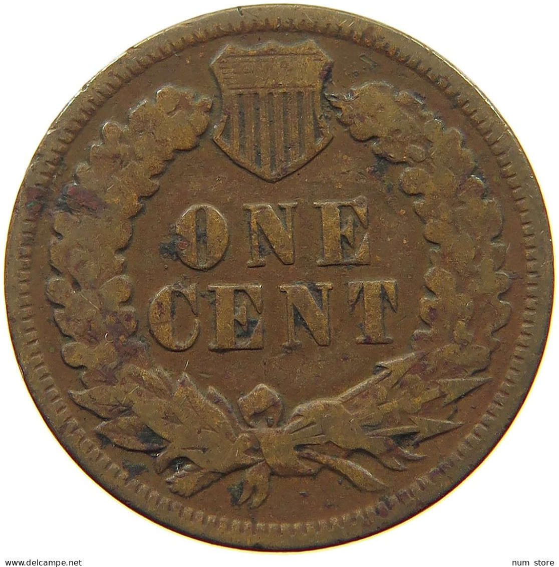 UNITED STATES OF AMERICA CENT 1900 INDIAN HEAD #s063 0311 - 1859-1909: Indian Head