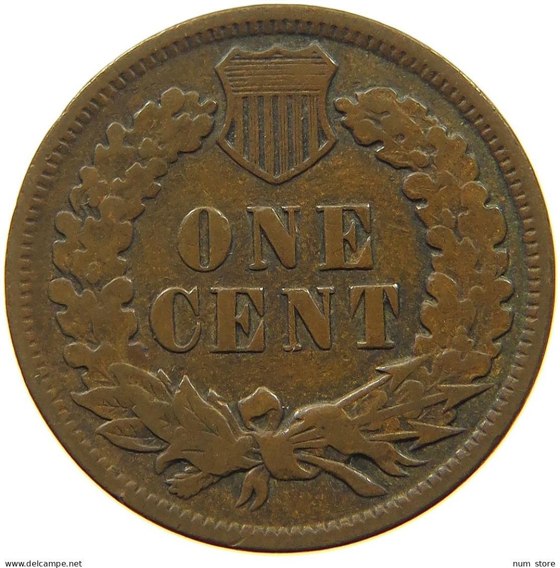 UNITED STATES OF AMERICA CENT 1900 INDIAN HEAD #a094 0309 - 1859-1909: Indian Head