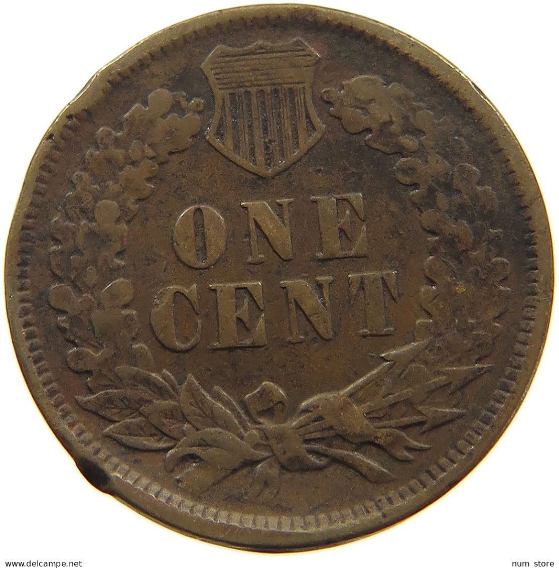 UNITED STATES OF AMERICA CENT 1900 INDIAN HEAD #a063 0213 - 1859-1909: Indian Head