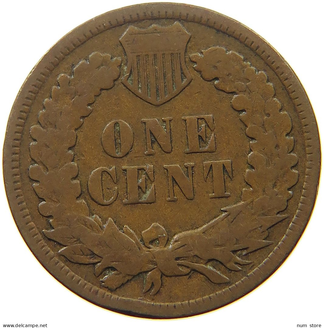 UNITED STATES OF AMERICA CENT 1899 INDIAN HEAD #s052 0159 - 1859-1909: Indian Head