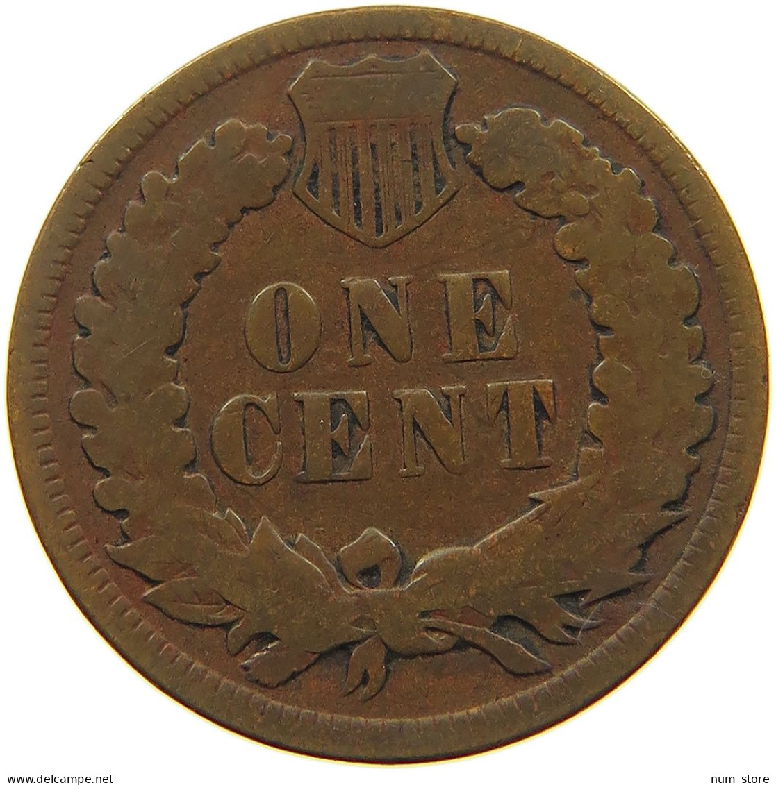 UNITED STATES OF AMERICA CENT 1899 INDIAN HEAD #c083 0613 - 1859-1909: Indian Head