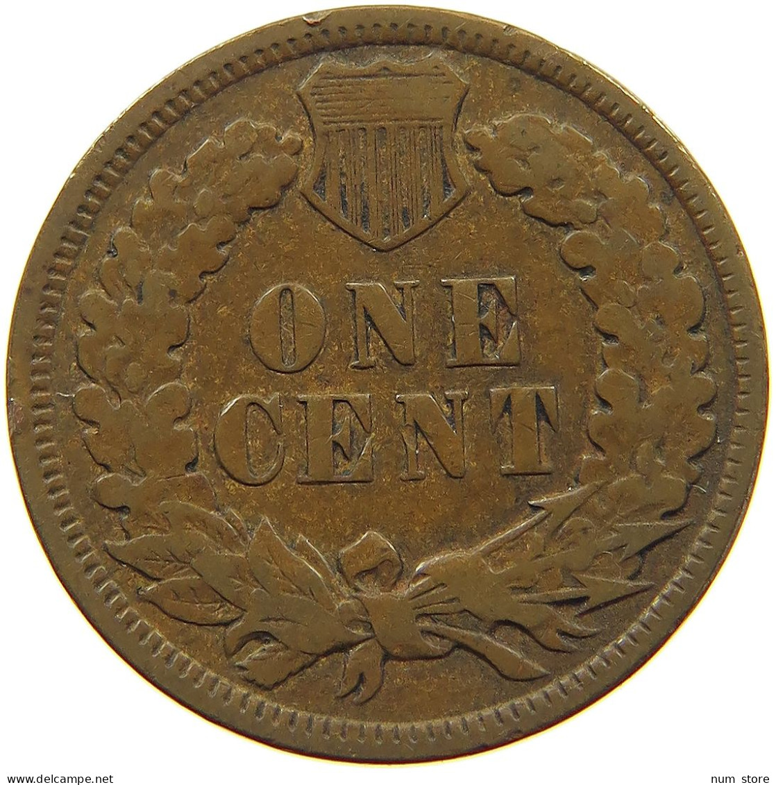 UNITED STATES OF AMERICA CENT 1898 INDIAN HEAD #s063 0367 - 1859-1909: Indian Head