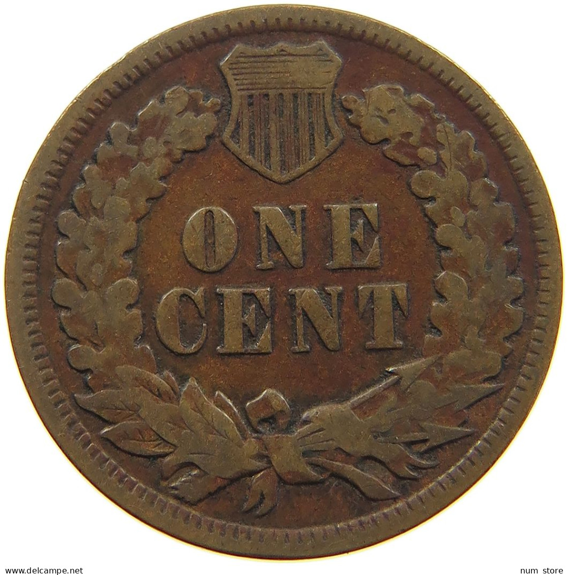 UNITED STATES OF AMERICA CENT 1899 INDIAN HEAD #a063 0199 - 1859-1909: Indian Head