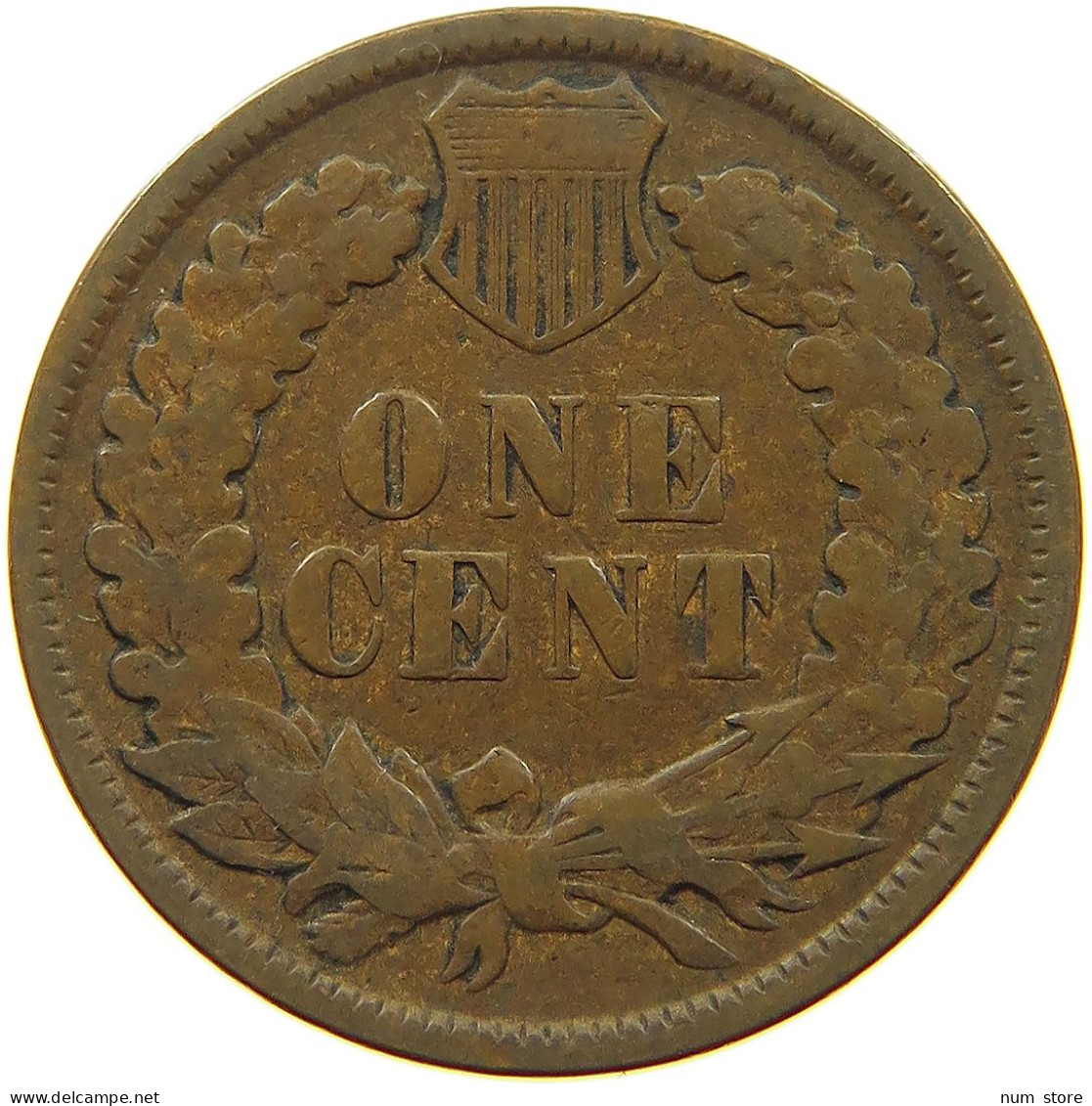 UNITED STATES OF AMERICA CENT 1898 INDIAN HEAD #s063 0205 - 1859-1909: Indian Head