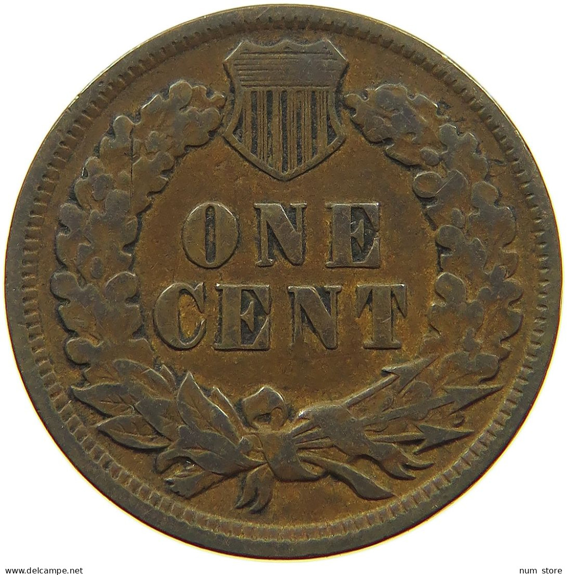 UNITED STATES OF AMERICA CENT 1898 INDIAN HEAD #s063 0293 - 1859-1909: Indian Head