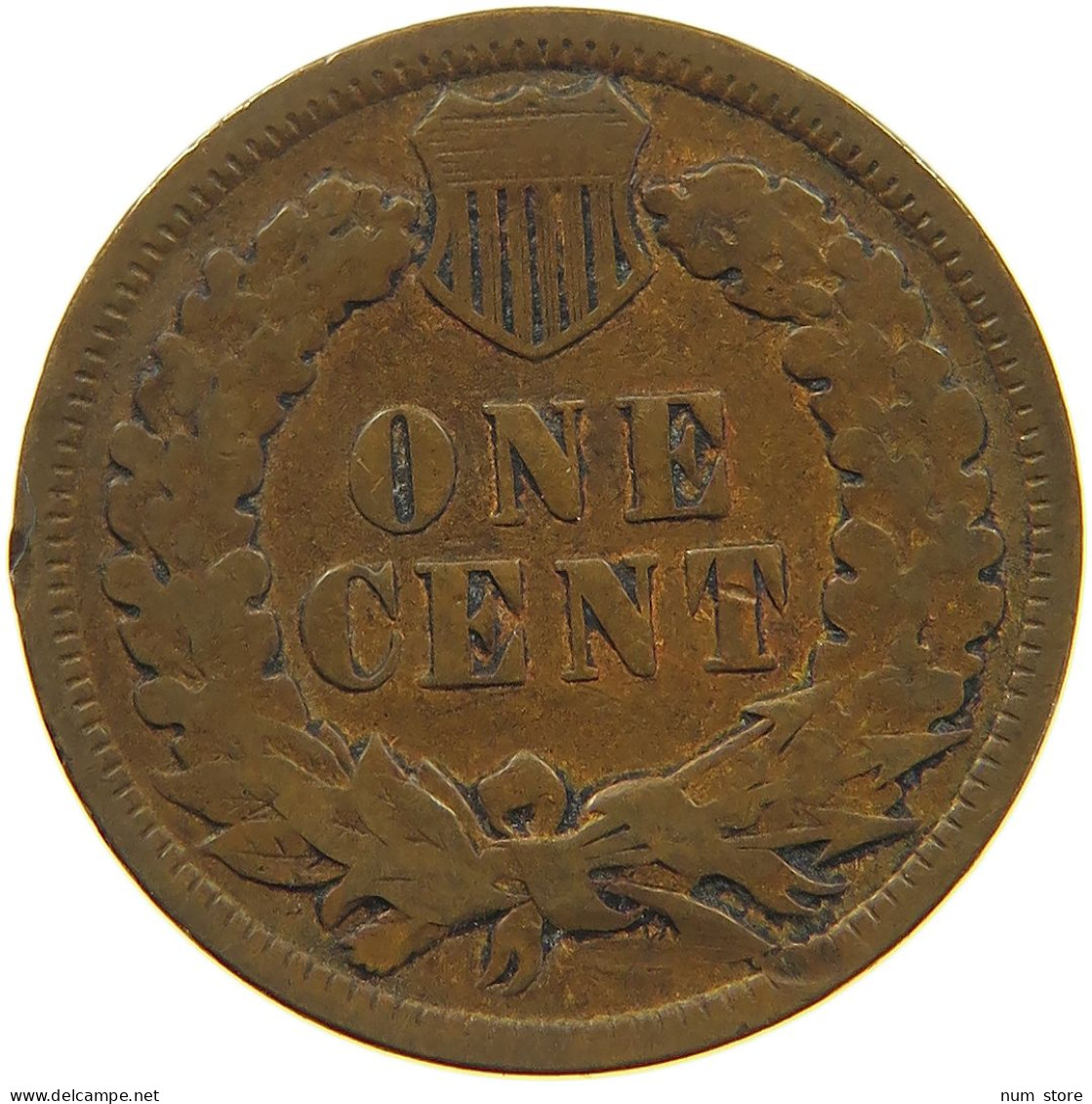 UNITED STATES OF AMERICA CENT 1898 INDIAN HEAD #c017 0347 - 1859-1909: Indian Head